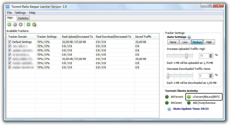 Torrent Ratio Tracker Pro